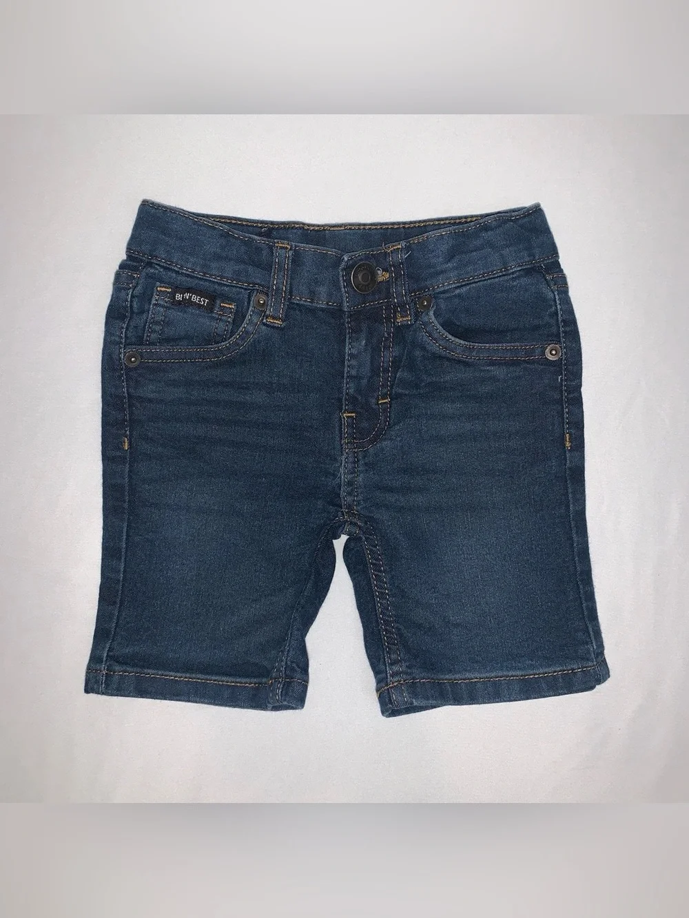Boys Dark Blue Denim Shorts Size 3t